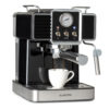 Klarstein Gusto Classico, espresso kávovar, 1350 W, tlak 20 bar, nádrž na vodu: 1,5 litru Klarstein www.eLovci.cz