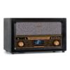 Auna Belle Epoque 1906 DAB, retro stereo systém, rádio, DAB rádio, UKW rádio, přehrávání MP3, BT Auna www.eLovci.cz