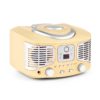 Auna RCD320, retro CD přehrávač, FM, AUX, krémový Auna www.eLovci.cz