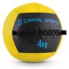 Capital Sports Wallba 4, žlutý, 4 kg, wall ball, syntetická kůže Capital Sports www.eLovci.cz