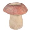 Cementový květináč houba Mushroom L - Ø 21*23 cm Clayre & Eef Clayre & Eef www.eLovci.cz