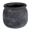 Granitový antik keramický obal na květináč Granit L - Ø20*15 cm Clayre & Eef Clayre & Eef www.eLovci.cz