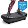 KLARFIT VIBE 4DX Pro, vibrační plošina, 300 W, 4 režimy, 4DX TripleMotor, šedo/černá KLARFIT www.eLovci.cz