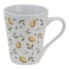 Keramický hrnek s motivem citrónů Lemons & Leafs - Ø 9*10 cm / 300 ml Clayre & Eef Clayre & Eef www.eLovci.cz