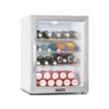 Klarstein Beersafe XL Crystal White, lednice, D, 60 l, LED, skleněné dveře, bílá/stříbrná Klarstein www.eLovci.cz