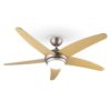 Klarstein Bolero, 55 W, stropní ventilátor se svítidlem, 134 cm, javorová ramena, dálkový ovladač Klarstein www.eLovci.cz