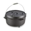 Klarstein Hotrod 145, litinový hrnec, BBQ hrnec, 12 qt/11.4 l, litina, černý Klarstein www.eLovci.cz