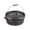 Klarstein Hotrod 60, litinový hrnec, BBQ hrnec, 6 qt/5.7 l, litina, černý Klarstein www.eLovci.cz