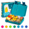 Klarstein Junior Lunchbox, 6 přihrádek, 21,3 x 15 x 4,5 cm (Š x V x H), bez BPA Klarstein www.eLovci.cz