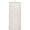 Krémová svíčka s glitry Rustic Candle  - Ø 5 *11cm / 27h Chic Antique Chic Antique www.eLovci.cz