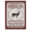 Obraz Jelen Reindeer food - 27*3*37 cm Clayre & Eef Clayre & Eef www.eLovci.cz