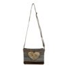 Plátěná crossbody kabelka přes rameno Hearth Wood - 23*18*2cm Mars & More Mars & More www.eLovci.cz