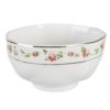 Porcelánová miska na polévku s růžičkami Cutty Rose - ∅ 11*6 cm / 300 ml Clayre & Eef Clayre & Eef www.eLovci.cz