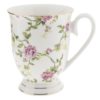 Porcelánový hrnek s květy Bouton de Rose -  11*8*10 cm Clayre & Eef Clayre & Eef www.eLovci.cz