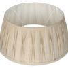 Přírodní plisované stínidlo Riva natural - Ø60*27 cm / E27 Collectione Collectione www.eLovci.cz