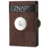 Slimpuro ZNAP Airtag Wallet, 8 karet, přihrádka na mince, 9 x 1,5 x 6 cm (Š x V x H), ochrana RFID Slimpuro www.eLovci.cz