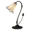 Stolná vitrážované lampa Tiffany Cloches - Ø 17 * 43 cm E14 / max 1 * 25W Clayre & Eef Clayre & Eef www.eLovci.cz