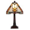 Stolní lampa Tiffany Arrow - 22*22*38 cm 1x E14 / Max 40W Clayre & Eef Clayre & Eef www.eLovci.cz