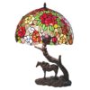 Stolní lampa Tiffany Cunégonde – Ø 43*58 cm E27/max 2*60W Clayre & Eef Clayre & Eef www.eLovci.cz