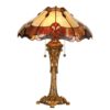 Stolní lampa Tiffany - Ø 40*53 cm Clayre & Eef Clayre & Eef www.eLovci.cz