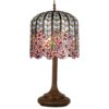 Stolní lampa Tiffany - Ø 40*84 cm 3x E27 Clayre & Eef Clayre & Eef www.eLovci.cz