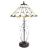 Stolní lampa Tiffany Onea - Ø 41*68 cm E27/max 2*60W Clayre & Eef Clayre & Eef www.eLovci.cz