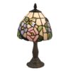 Stolní lampa Tiffany Rose butterfly - Ø 20*36 cm Clayre & Eef Clayre & Eef www.eLovci.cz