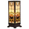 Tiffany lampa Fleur - 18*45 cm 1x E27 / Max 60W Clayre & Eef Clayre & Eef www.eLovci.cz