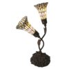 Tiffany stolní lampa Carillon - 34*25*58 cm E14/max 2*25W Clayre & Eef Clayre & Eef www.eLovci.cz